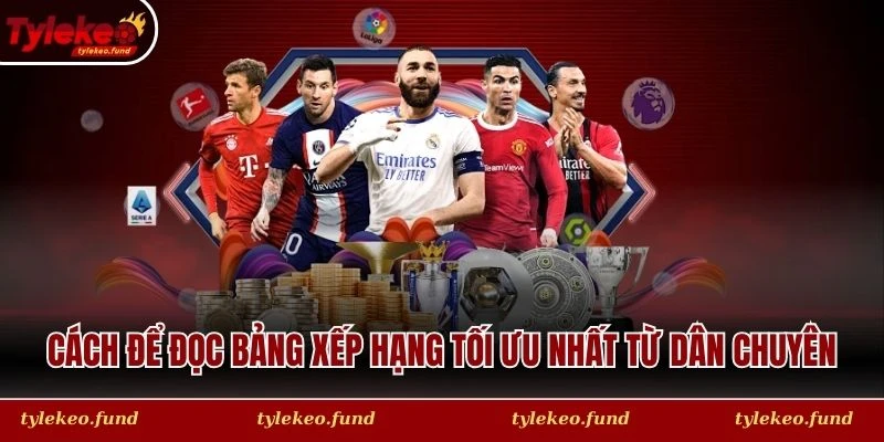 Cách để đọc bảng xếp hạng tối ưu nhất từ dân chuyên nghiệp